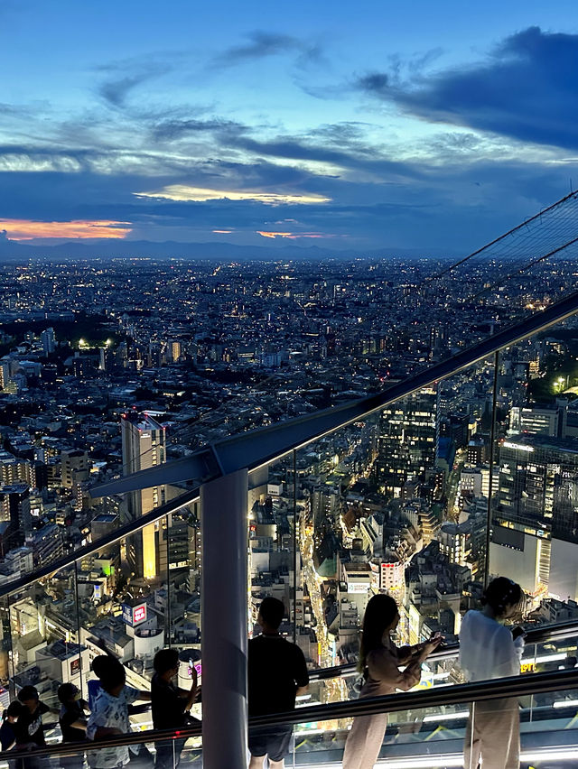 【東京網紅打卡】Shibuya Sky絕美城市夜景