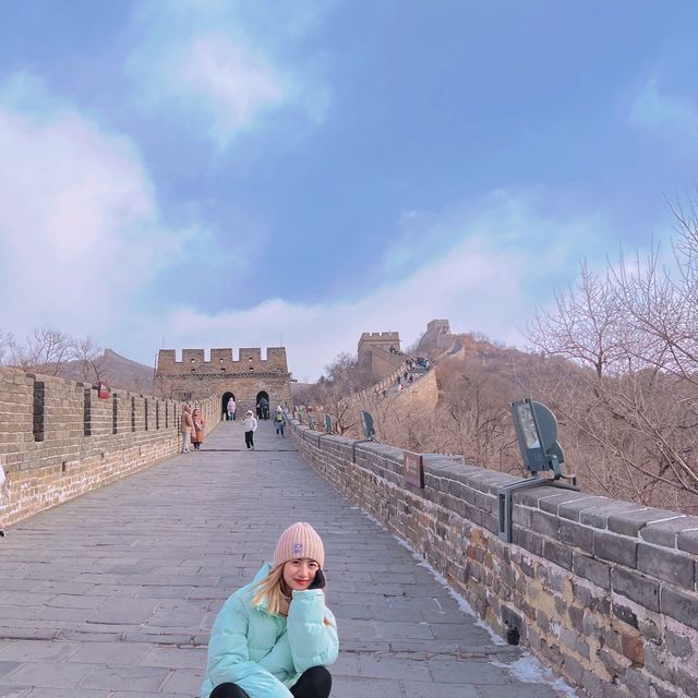 Winter Visit to Badaling Great Wall 🇨🇳 ❄️ 