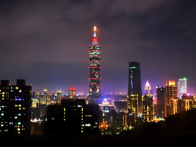 【台北必打卡】俯瞰全台北，拍101夜景的必去打卡點！