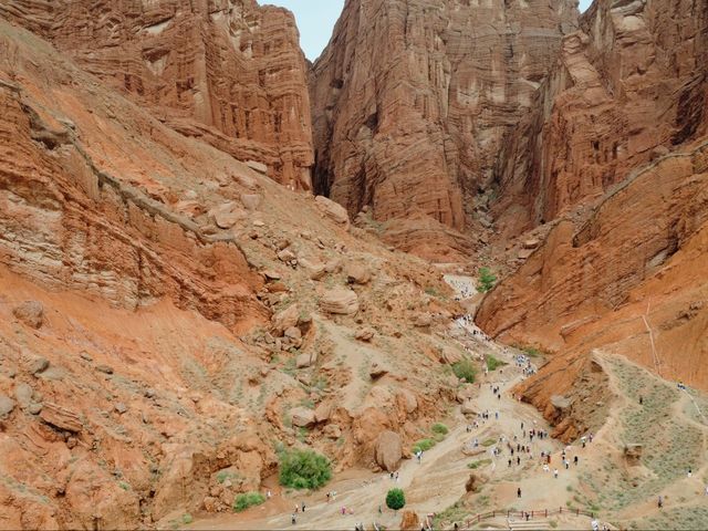 天山神秘大峽谷的那點兒事兒