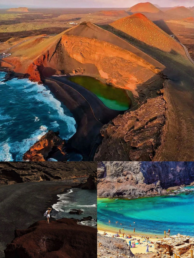 【西班牙異世界Lanzarote】火山與大海的完美融合！