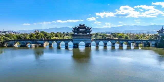 Visiting the World's Largest Hollow Stone Arch Bridge: Guangxi Shuanglong Bridge