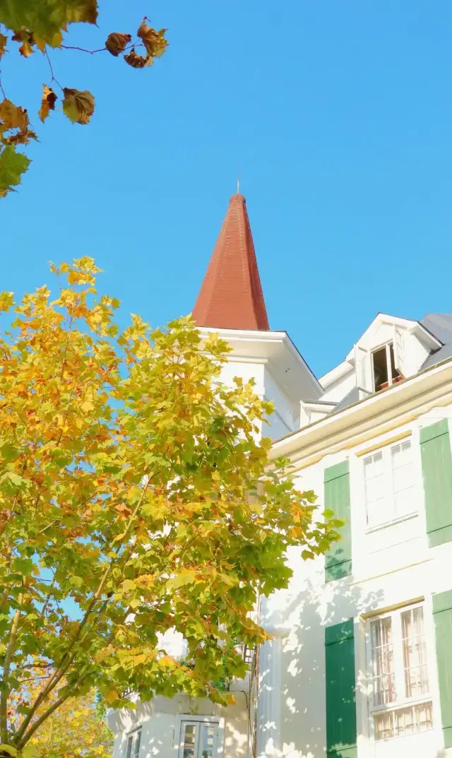 A town with Western architectural style