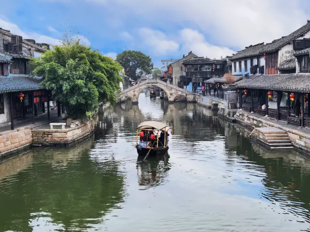 A must-visit ancient town around Shanghai, only an hour's drive from Shanghai