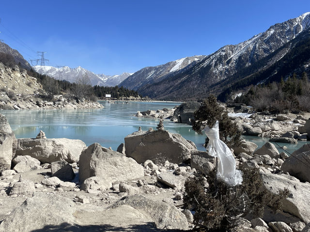 西藏｜冬日然烏湖，冰湖渾然天成美到窒息_上