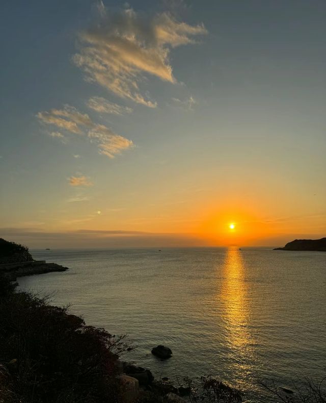 珠海萬山島日落，海鮮盛宴等你來！