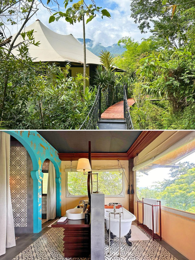 在雲南坐高鐵就可以到達琅勃拉邦～熱帶雨林裡的這家瑰麗酒店好美