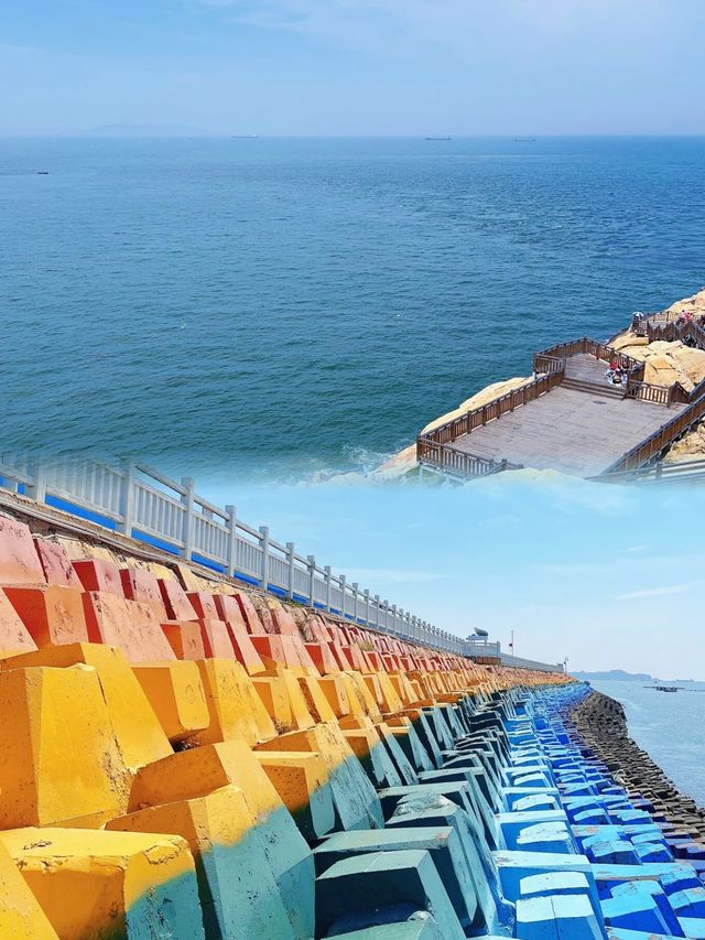 福州漁夫島，彩虹堤壩也太好拍了吧