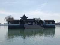 石湖公園，縮小版的杭州西湖，風景迷人！