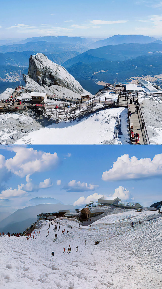 三四月份真的是玉龍雪山的淡季!人少景美! 三四月份真的是玉龍雪山的淡季!人少景美!
