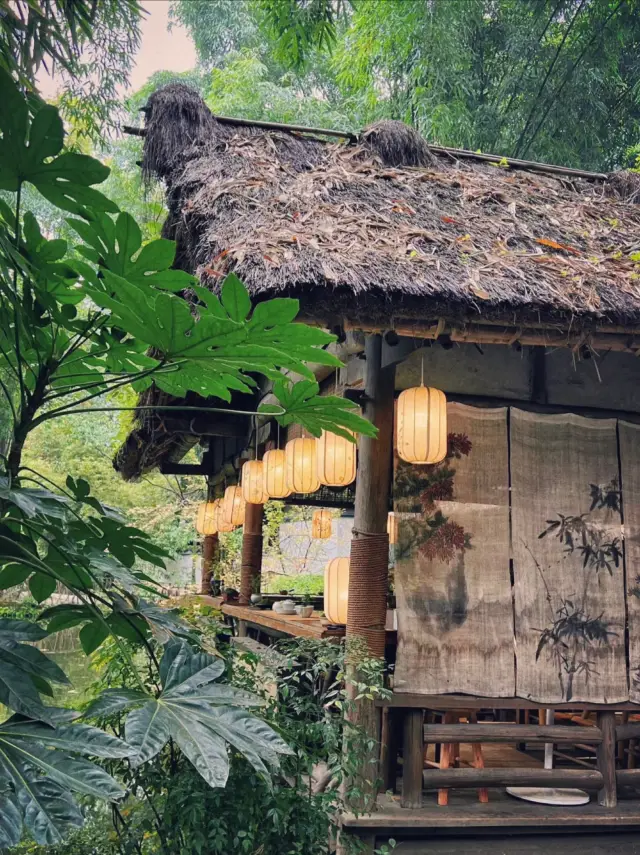 Building a hut among the human realm, yet without the noise of carts and horses" - Du Fu's Thatched Cottage