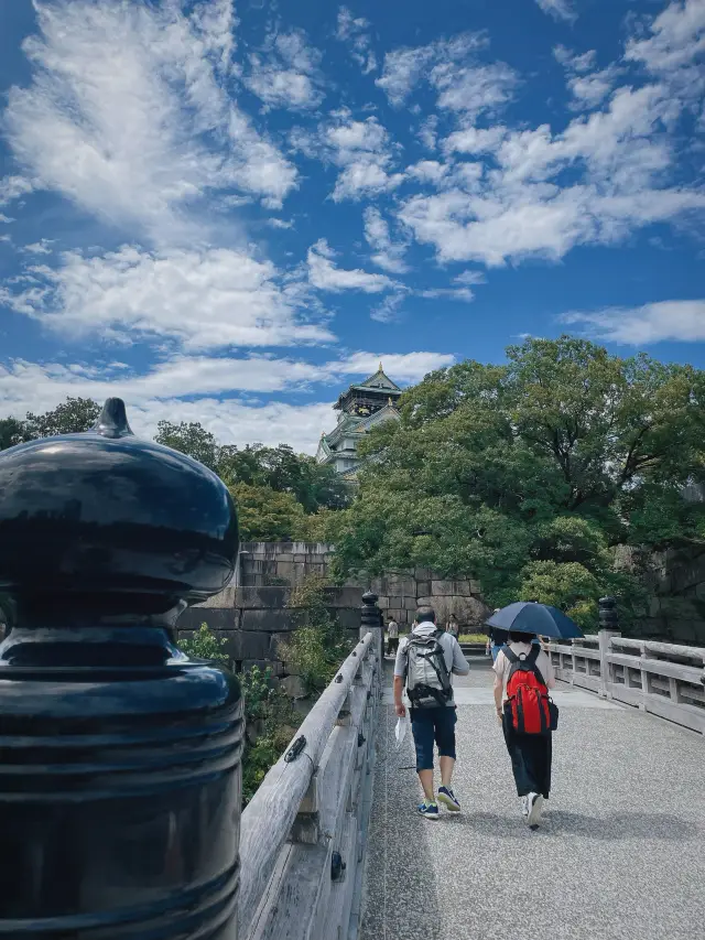 行走日本關西｜探訪大阪城，記錄歷史的風花雪月