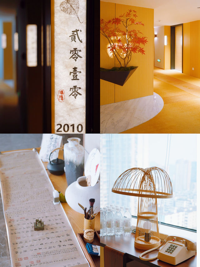 在深圳 穿國風服裝在國風酒店拍照 享養生早餐