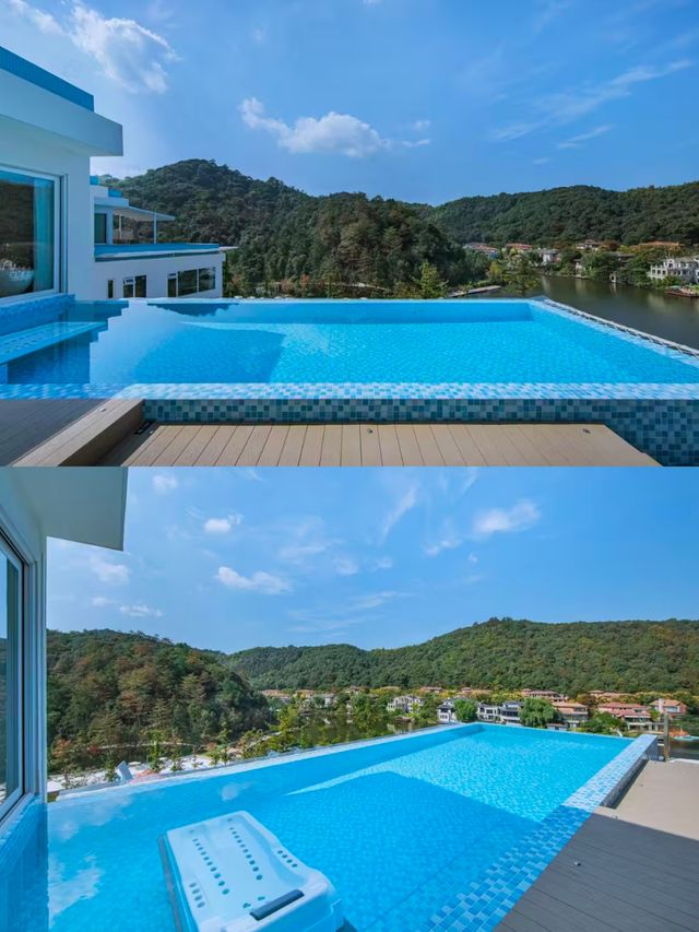 莫干山懸空泳池「不是巴里島小眾酒店。