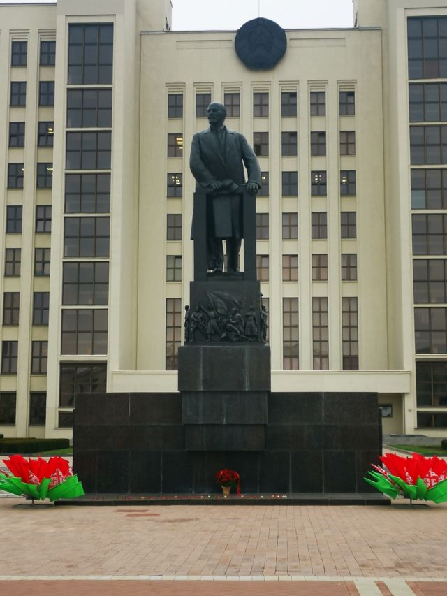 明斯克列寧廣場。