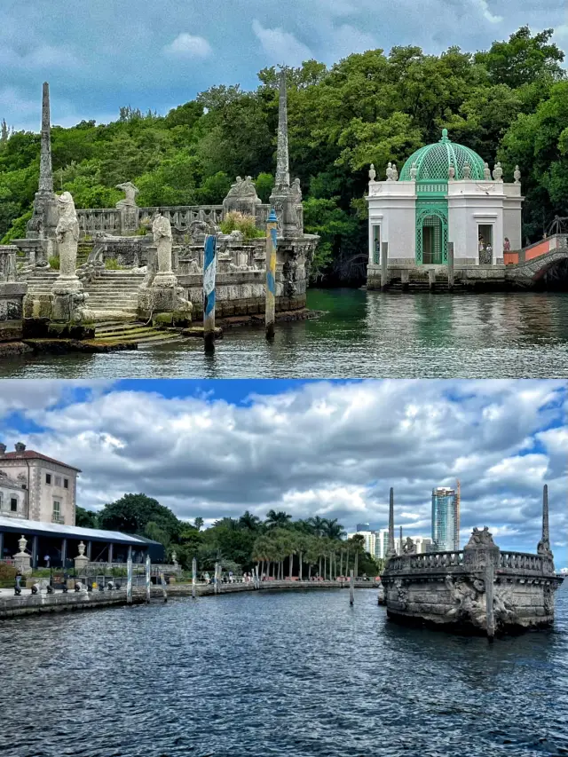 A moving European manor in the heart of Miami. 