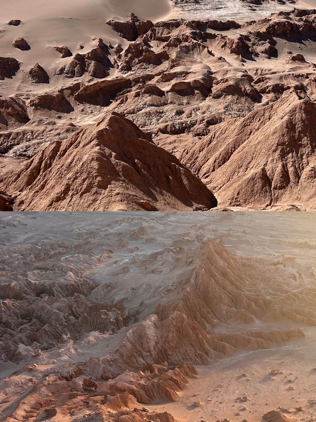地球上最接近火星的地方｜智利阿塔卡馬沙漠。