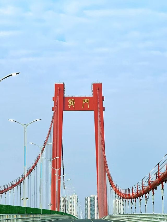 欽州龍門跨海大橋，壯觀無比！