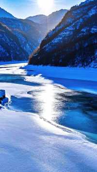 白河峽谷 京郊的冬日冰雪奇境