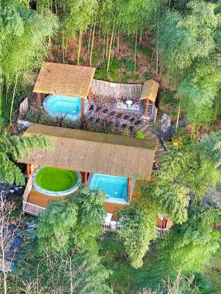 Stay in a Bamboo Forest and Soak in a Private Hot Spring