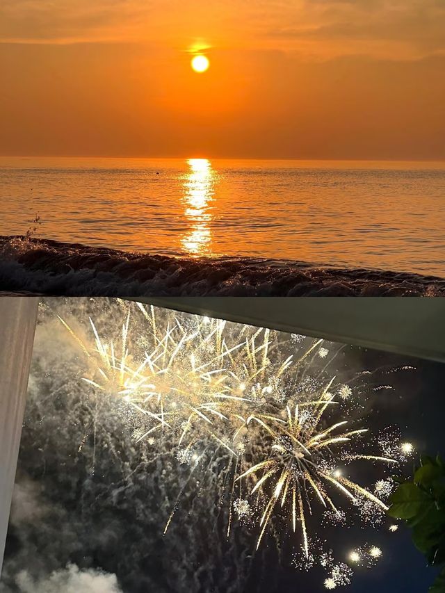 太哇塞惠州雙月灣檀舍，面朝大海入睡
