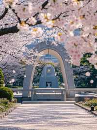 赴廣島之約，共賞四日櫻花爛漫