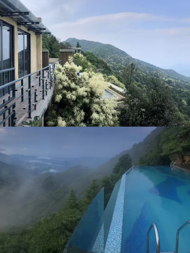 大余丫山度假區雲野驛站～宿在仙境雲海