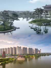 隋唐遺夢處瀲灩九州池