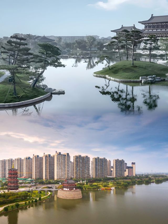隋唐遺夢處瀲灩九州池