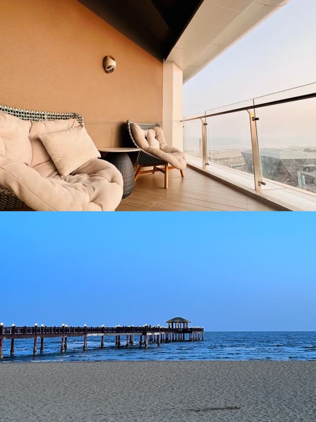 北戴河絕美海景天花板！秦皇島萬豪酒店入住體驗，美到失語！