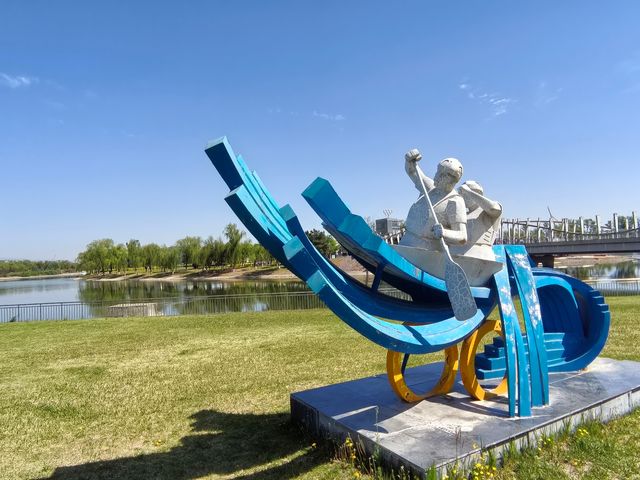 藍天碧水——奧林匹克水上公園