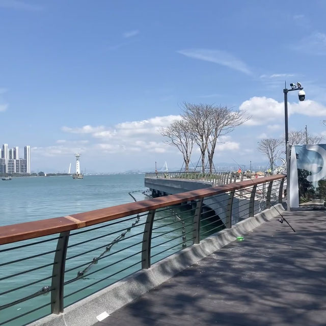 🌊深圳太子灣海岸線公園｜K11海邊棧道的愜意時光🏖️