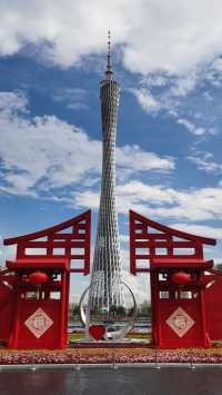廣州塔同珠江新城景區網紅打卡拍照勝地