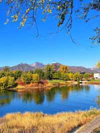 北京·雁棲湖夏日避暑勝地碧水藍天雁棲湖