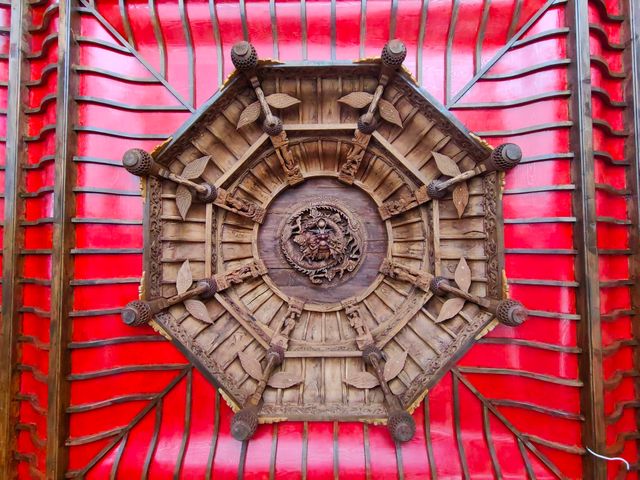 湖南長沙銅官鎮東山寺戲台