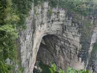 Tianmen fun time with cloud and rain