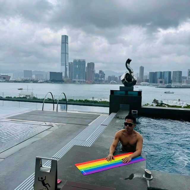 🌊被香港四季浴室美到失語！這才是奢華度假天花板！