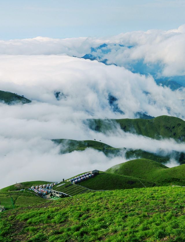 萍鄉旅遊攻略武功山露營