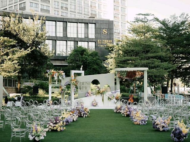 【2025夏秋婚礼必看】在深圳龙岗藏着一片法式浪漫秘境！