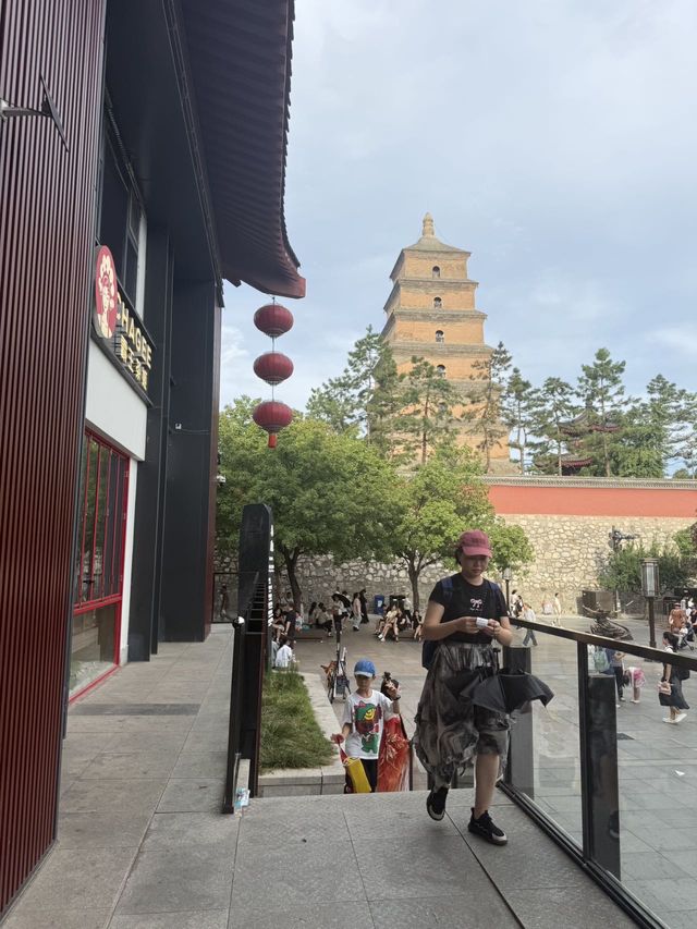 西安！喺大雁塔旁邊嘅唐代貴妃下午茶……