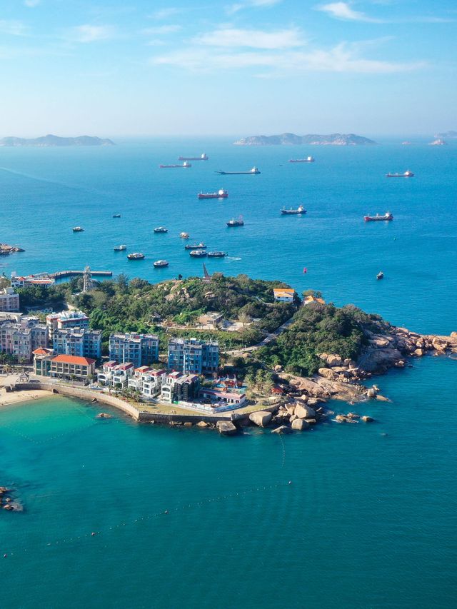 誰說珠海的海水不藍，你只是沒有上島