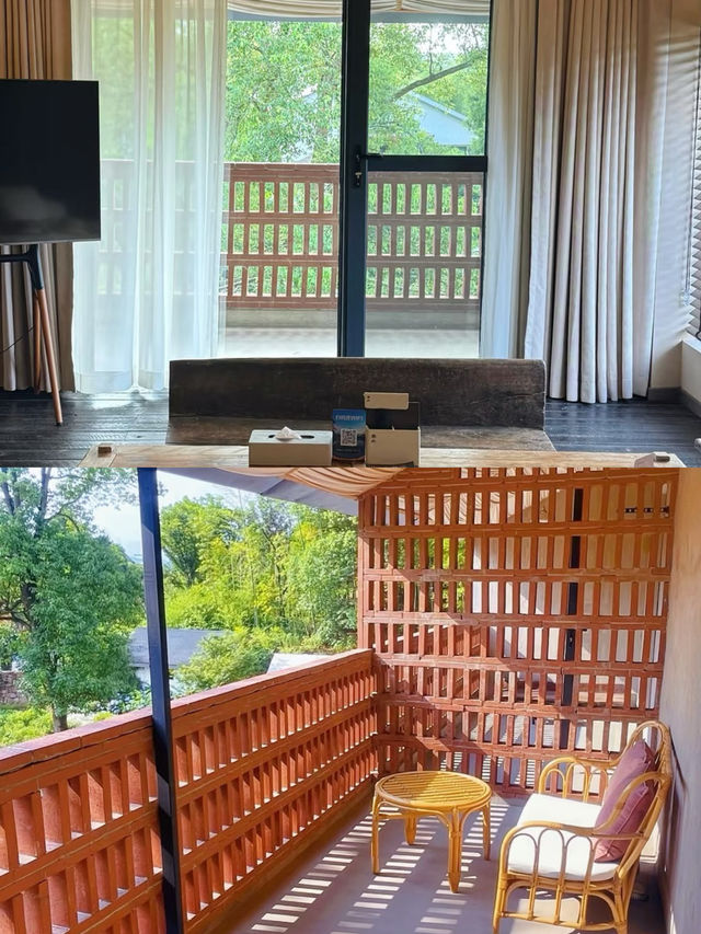 藏在安吉竹海裡推窗直接撞進“小瑞士”山景