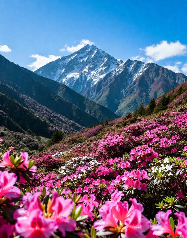 色季拉山|震撼的雪山景觀|藏地風情與自然奇觀的完美交觸