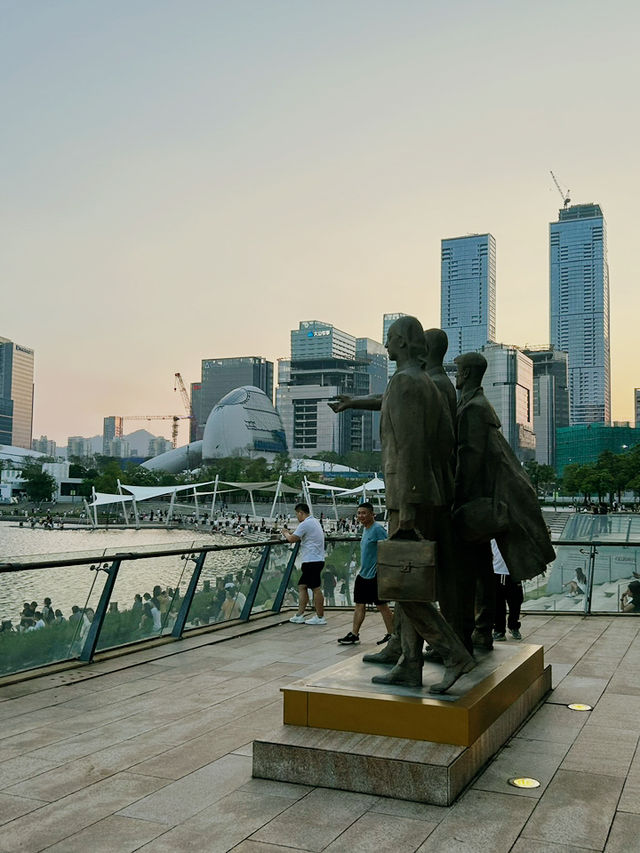 🌇 深圳人才公園｜城市天際線下的綠洲