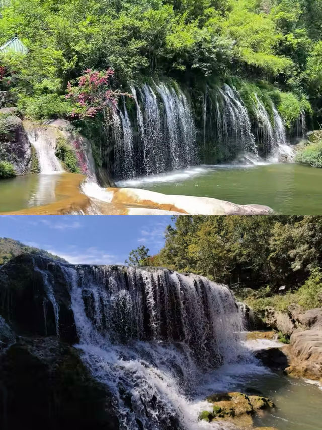 探秘美人谷：湖北私藏的「小九寨」，瀑布群裡藏著千年故事