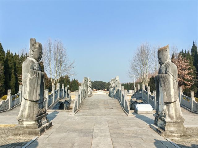 明祖陵神道石刻及陵冢玄宮