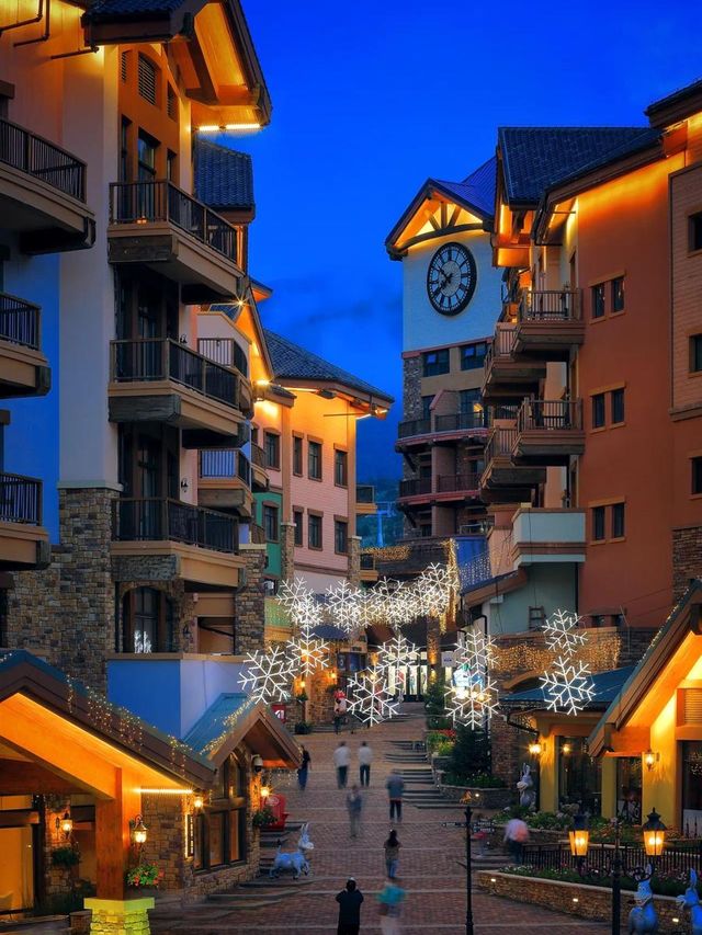 太舞酒店雪景中的浪漫窩 太舞酒店雪景中的浪漫窩