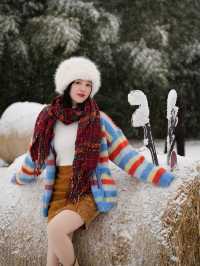 北京初雪在禧園撞進童話鎮啦！