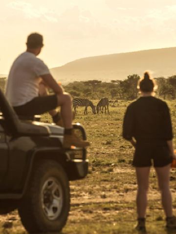 ปรากฏว่าฤดูผสมพันธุ์เป็นความบันเทิงขั้นสุดยอดอย่างแท้จริงในแทนซาเนีย