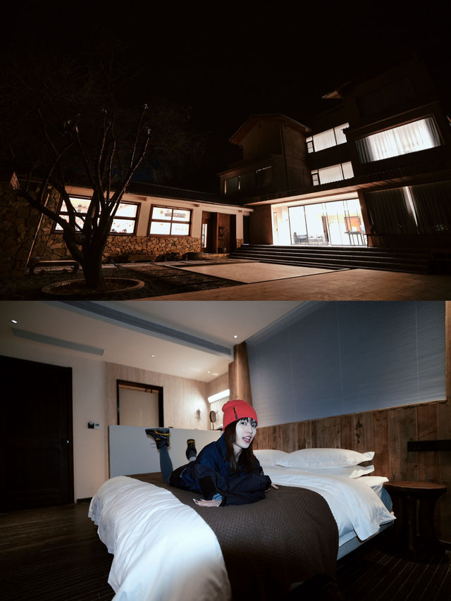 九寨溝中查山民宿安全下車！